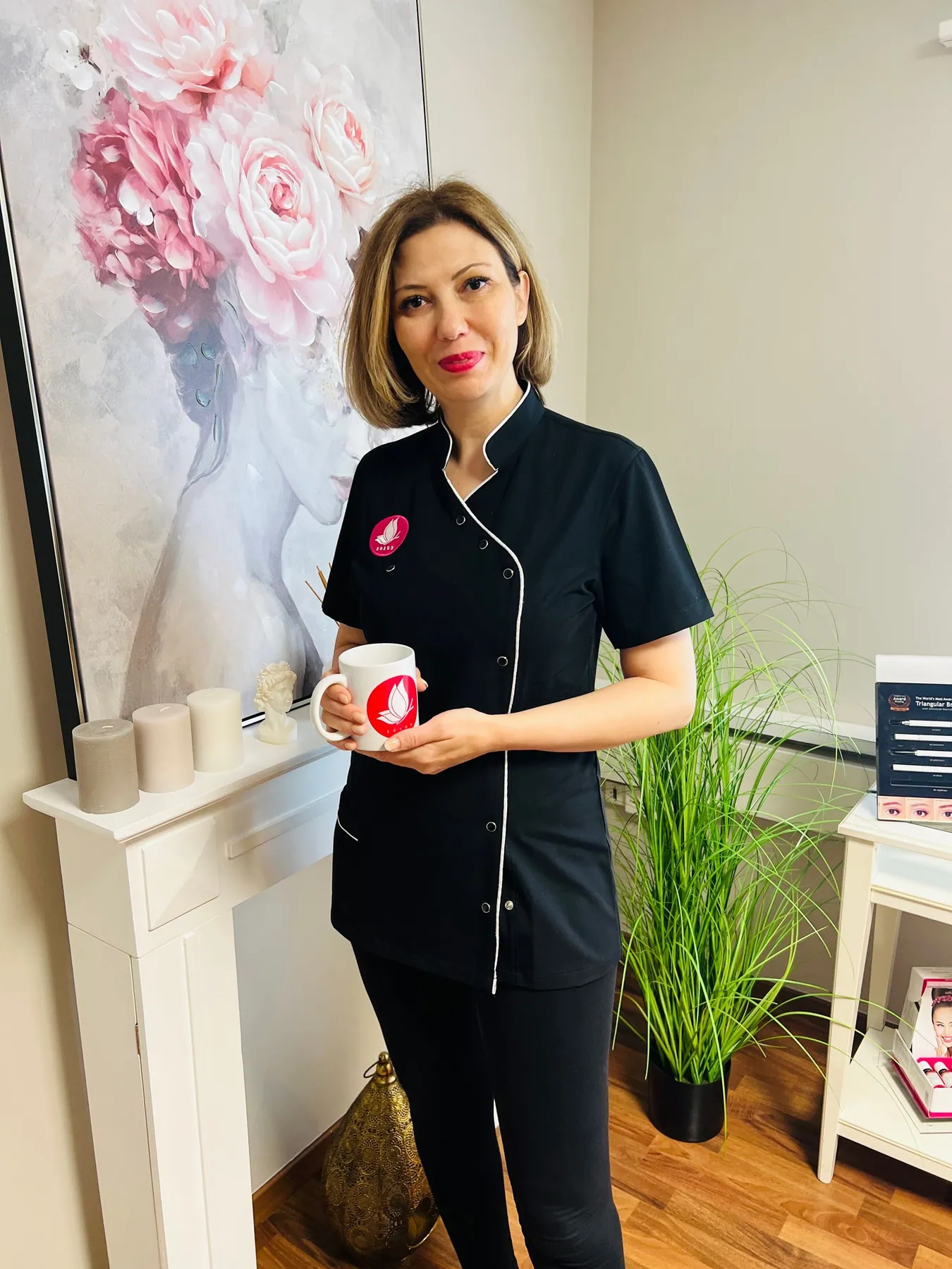 Nilüfer Ülker in ihrem Kosmetik Center in Wetzikon